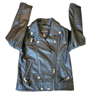 Urban Republic Faux Leather Biker Jacket Size 10/12